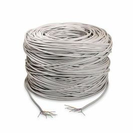 AISENS A133-0208 Bobina Cable de Red Cat5e UTP 100m Gris Rígido AWG24