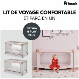 Hauck DREAM N PLAY PLUS HAU1731647228741 - Cuna de Viaje Plegable 60 x 120 cm - Desde el Nacimiento - Corcho Polvoriento