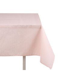 Kinvara Mantel Loneta Antimanchas Estrella Rosa 140x180 cm (Set de 6)