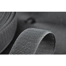 Lanview Rollo de Velcro 25 m, 20 mm - Cinta Adhesiva de Gancho y Bucle para Gestión de Cables