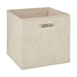 5Five Caja organizadora para estantería, tela, 31x31x31 cm, color beige Precio: 6.50000021. SKU: S7902138