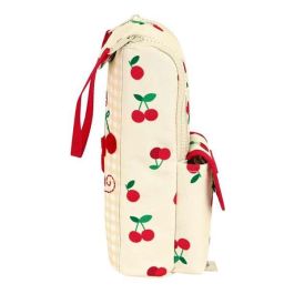 Estuche Escolar Safta Cherry Beige (6 x 21 x 6 cm) Estuche Escolar Safta Cherry Beige (6 x 21 x 6 cm)
