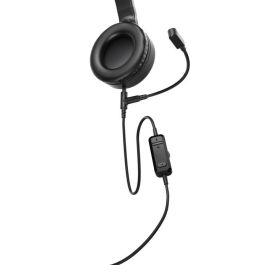 Energy Sistem Micrófono de Brazo Flexible Microphone 1 Extraíble para Auriculares Gaming y Oficina Jack 3.5mm con Control Audio Cable 1.9m Energy Sistem Micrófono de Brazo Flexible Microphone 1 Extraíble para Auriculares Gaming y Oficina Jack 3.5mm con Control Audio Cable 1.9m
