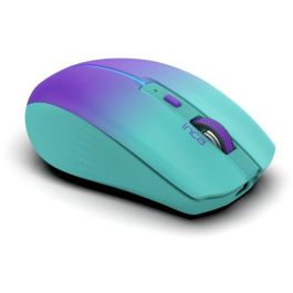 INCA IWM-511RM Ratón Inalámbrico Bluetooth 1600 DPI 6 Botones Azul