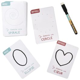 Jeux 2 momes Juego de Formas Montessori para Aprender Formas y Dibujar con Rotulador Borrable Precio: 1.68999974. SKU: B1AVNS9P8V