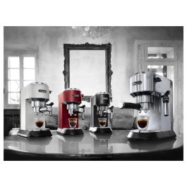 DeLonghi Cafetera Espresso Dedica EC685.R Roja 1300W 1.1L