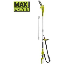 Podadora de altura 36V - Guía de 25 cm - 5,5 ms - Guía inclinada 15° - Tubo telescópico (2,4 - 2,9 m) - Sin batería ni cargador Podadora de altura 36V - Guía de 25 cm - 5,5 ms - Guía inclinada 15° - Tubo telescópico (2,4 - 2,9 m) - Sin batería ni cargador