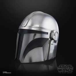 Hasbro Star Wars The Mandalorian Casco Electrónico Black Series Réplica 1:1 Ajustable LED