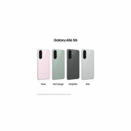 Samsung Galaxy A56 5G - Smartphone 6.7" Super AMOLED, 128GB, 8GB RAM, Cámara 50MP, Batería 5000mAh, Negro, Gris, Oliva, Rosa Samsung Galaxy A56 5G - Smartphone 6.7" Super AMOLED, 128GB, 8GB RAM, Cámara 50MP, Batería 5000mAh, Negro, Gris, Oliva, Rosa