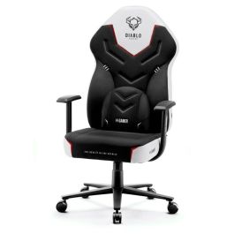 Silla Gaming Diablo Chairs X-GAMER 2.0 Normal Blanco Negro