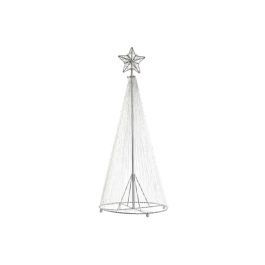 DKD Home Decor Decoración Luminosa Navidad Tradicional Plateado LED Metal 25 x 60 x 25 cm