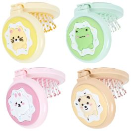 The Concept Factory Cepillo Espejo Bolsillo Kawaii Gato Rana Conejo Oso Colección Surtida