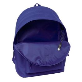 Safta Mochila Doble Portatil 15,6" + USB Teen Dark Blue 31x44x18 cm