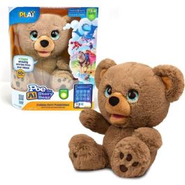 Famosa Oso Poe Cuentacuentos Inteligencia Artificial 30 cm, Crea Historias Únicas Personalizadas, Edad +6 años