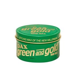 Dax Green And Gold Cera de Fijación Fuerte para Cabello Corto con Brillo y Nutrición 99gr Precio: 6.59000001. SKU: B192X4RYSC
