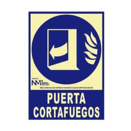 Normaluz Cartel de extinción "puerta cortafuegos" clase B PVC 0,7mm 21x30cm Precio: 2.8900003. SKU: S7907023