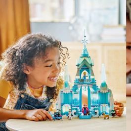 Lego 43244 Disney Palacio de Hielo de Elsa, Juguete de Construcción para Niños y Fanáticos