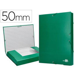 Liderpapel Carpeta proyectos folio lomo 50mm cartón forrado verde 250x350 mm Precio: 8.49999953. SKU: B14QZYNSPQ