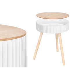 Mesa Auxiliar 38Cm Ondas Blancas Giftdecor (Set de 4) Precio: 128.33018. SKU: B1HJQY44PY