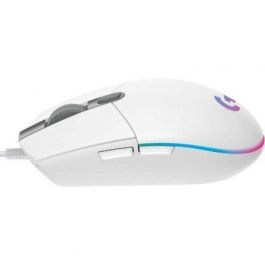 Logitech G102 Lightsync Ratón Gaming Óptico Cableado USB Blanco con RGB