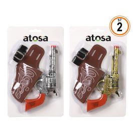 Set Western Infantil con Pistola 22 cm, Funda Marrón y Detalles Decorativos Precio: 2.2385. SKU: B1FYQA238F
