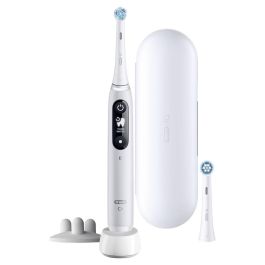 Oral-B ORA4210201427360 Cepillo de dientes eléctrico iO 6S gris con conexión Bluetooth, 2 cabezales y 1 estuche de viaje