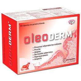 Pharmadiet Oleoderm Suplemento Nutricional Omega para Piel Sensible y Atopías 60 Cápsulas Precio: 25.4999998. SKU: B1EKDW5GVF