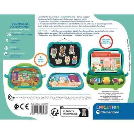 Clementoni CLE8005125527939 Estuche Magnético Palabras y Objetos Aprendizaje 2 Años