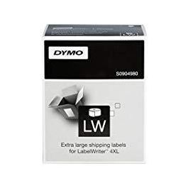 Dymo Etiquetas De Transferencia Termica Laber Writer, Negro Sobre Fondo Blanco , De 104 mm X 159 mm. Etiquetas Extragrandes. Rollo De 220 Ud. Precio: 27.50000033. SKU: B1BBRXTDBB