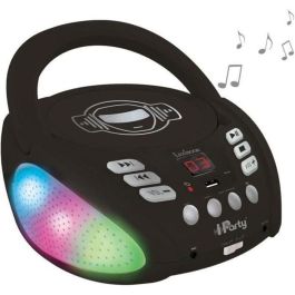 LEXIBOOK - Reproductor de CD iParty Bluetooth Light - USB Precio: 85.69000022. SKU: B1JRVZY8MV