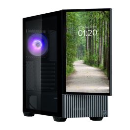 Zalman Z10 DS Caja PC Midi Tower Negra ATX/Micro ATX/Mini-ITX con ventana lateral de vidrio templado para HDD/SSD