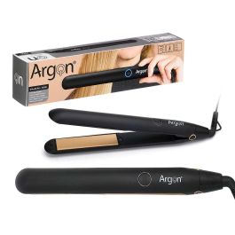 Argon Plancha Alisadora de Pelo 35W con Placas Largas de Cerámica, Calentamiento Rápido PTC, Pantalla de Luz y Cable Giratorio de 1,7m (6 Unidades) Precio: 63.89000013. SKU: B19JDJK447