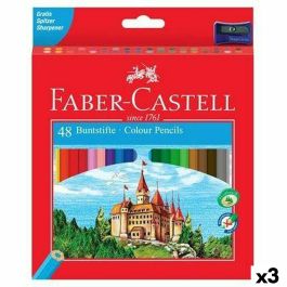 Lápices de colores Faber-Castell Multicolor 3 Piezas Lápices de colores Faber-Castell Multicolor 3 Piezas