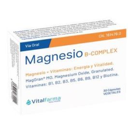 Magnesio + B-Complex 30Cap. Precio: 13.4999997. SKU: B12SDBE8XZ