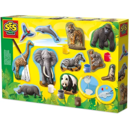Ses Creative Kit de Moldura y Pintura de Animales de Yeso con Moldes para Crear tu Propio Zoo Precio: 24.69000039. SKU: S7147704