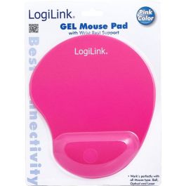 LogiLink MousepadID0027P, Pink, monotone,