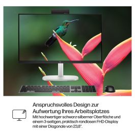 HP Elite Studio 8 AiO Intel Core Ultra 5 245 60,45cm 23,8Zoll FHD 16GB 512GB SSD W11P 3J Gar