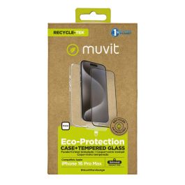 Funda y Protector para Móvil Muvit for Change iPhone 16 Pro Max Negro Precio: 22.68999986. SKU: B1CZ7ZWXWY