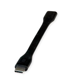 ROLINE 11029079 Cable USB4 Gen 3x2 40 Gbit/s USB C a USB C Negro 0,115m