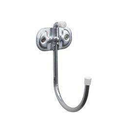 Sauvic Gancho Multiuso Colgador 25kg 15cm Cromado con Tacos y Tornillos Acero Polipropileno Precio: 5.50000055. SKU: S7914965