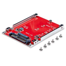 Startechcom 1M25-U3 Adaptador M.2 a U.3 (SFF-TA-1001) 2.5 Pulgadas NVMe PCIe 4.0 para Servidores y Estaciones de Trabajo