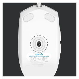 Logitech Raton G203 Lightsync Blanco Gaming RGB 8000 dpi 6 Botones Programables