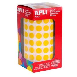 Apli Gomets Redondos 10,5 mm Amarillo - Rollo 5192 Unidades Precio: 3.50000002. SKU: B1HPDW5PHE