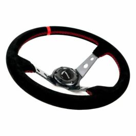 Volante Racing OCC Motorsport Negro Negro/Rojo Rojo/Negro Ø 35 cm Volante Racing OCC Motorsport Negro Negro/Rojo Rojo/Negro Ø 35 cm