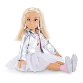 Corolle COR1697041136465 Muñeca Fashion Valentine Fashion Week Paris 28 cm con 4 accesorios, Aroma vainilla, para +4 años