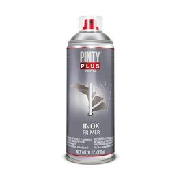 Pinty Plus L150 Spray Pintura Acrílica Inox 520cc Imprimación Antioxidante Secado Rápido Alta Cubrición