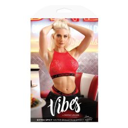 Conjunto de Lencería Fantasy Lingerie Rojo (S/M) Precio: 44.5000006. SKU: B16K8GZS5H