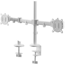 One For All Soporte Universal Monitor Escritorio Doble VESA 100 Brazo Ajustable 13-32 Pulgadas Blanco Precio: 93.49999967. SKU: B1AFASEJMQ