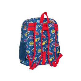 Mochila Safta Junior Adaptable A Carro Cars Racing 380x320x120 mm Mochila Safta Junior Adaptable A Carro Cars Racing 380x320x120 mm