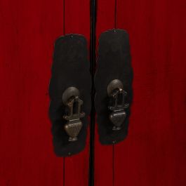 Armario Rojo Madera-Mdf 83,50 X 45 X 195 cm